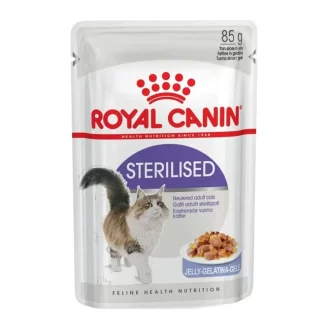 royal canin sterilised ygri trofi gia steiromeni eniliki gata se fakelaki 85gr