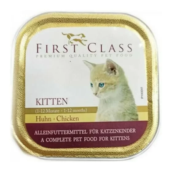 First Class Koνσέρβα Γάτας Kitten με Κοτόπουλο 100gr