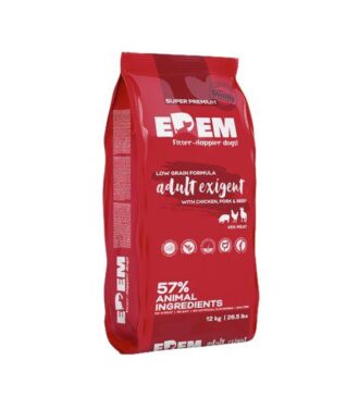edem adult exigent dog dry food