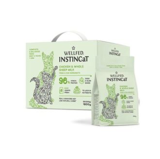 wellfed insstincat ksira trofi gia gatakia 1,8kg