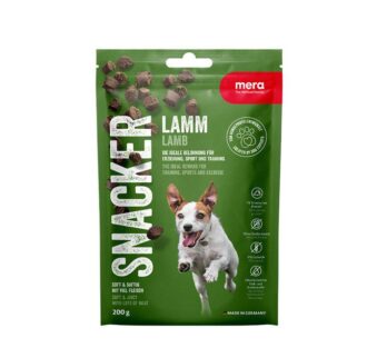 mera snacker dog lixoudies gia skulous lamb 200gr