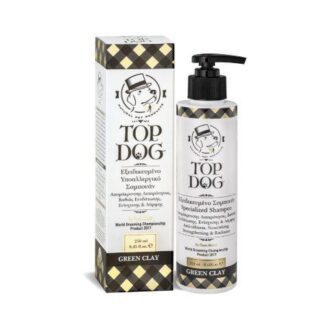 top dog shampoo hypoallergenic green clay 250ml