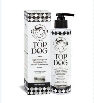 top dog shampoo whitening 250ml