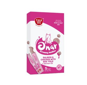 Taf pets onar creamy melties salmon lixoudia gia gates